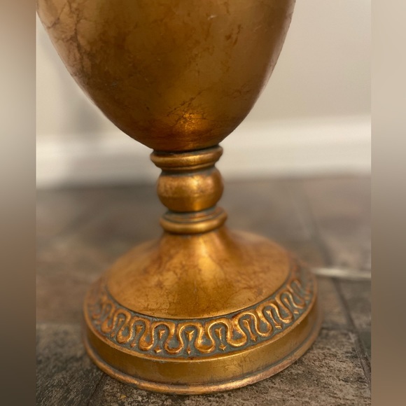 Antique Vintage Leviton Copper Art Deco 32” Table Lamp - Picture 4 of 7